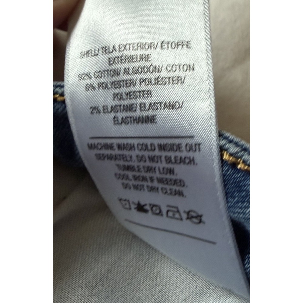 Hudson Holly Flare Jeans 27 Light Wash High Rise 32" Inseam - Picture 6 of 11